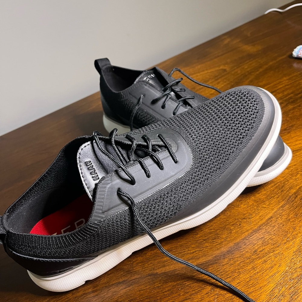 Men's Black Knit Casual Sneakers - Cole Haan